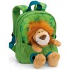 Nici Batôžtek s plyšákom Lev zelený 25 cm