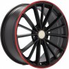 RACING LINE Racing Line B5937 7.5x17 5x112 ET51 Blhm - Black Half Mat 57.1
