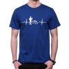 Fajntričko Tričko - EKG Policajt, Farba kráľovská modrá, Strih/ Variant Pánsky/UNISEX