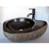 Indera The lavabo Slice Avocado 57039 Umývadlo z prírodného riečneho kameňa