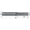 Karnasch 116002005 | Tvrdokovová rotačná fréza s čelným ozubením pre GFK, CFK 3,0x12x3-38 mm