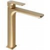Sapho Sapho, SPY stojánkova umývadlová batéria vysoká bez výpuste, predĺžená hubica, zlatá matná, PY07/19