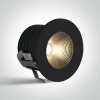 Moderné svietidlo ONE LIGHT BLACK COB 3W CCTV 10103B/B/V