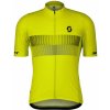 Pánsky cyklistický dres Scott RC Team 10 SS Veľkosť: L / Farba: žltá/čierna