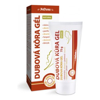 MedPharma dubová kôra gél Natural 75 g