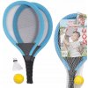 Woopie set 2v1 bedminton a tenis Modrá