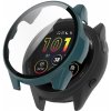 PROTEMIO 57221 PC FULL COVER Plastový kryt so sklom Garmin Forerunner 265 zelený