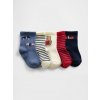 GAP Baby ponožky, 5 párov Viacfarebná 3-6M
