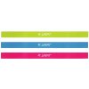Posilovací gumy LIFEFIT® SOFT,MEDIUM,HARD, 3ks