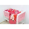 Súprava do postieľky Joy Rabbits Pink toT's-smarTrike zajačiky hniezdo, paplón a plachta ružová od 0 mes
