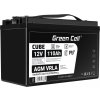 GREEN CELL AGM 12V 110Ah bezúdržbová batéria, na čln, fotovoltaika ,karaván, kosačky ...