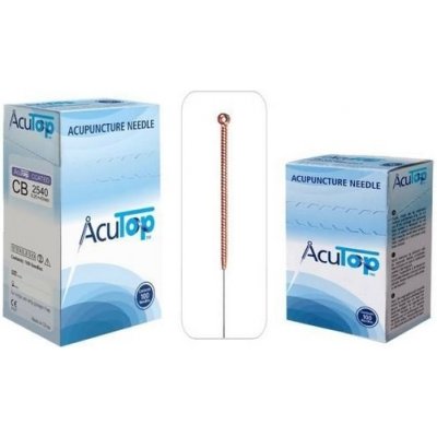 AcuTop akupunktúrne ihly, typ CB, 0,20 x 25 mm, 100 kusov od 7,68 € -  Heureka.sk