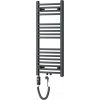Elektrický kúpeľňový radiátor Mexen 300 W 400 x 900 mm sivý