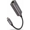 Sieťová karta AXAGON ADE-TRC, USB-C>GLAN, Metal Gray (ADE-TRC)