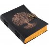 Leather Journals Kožený zápisník se Stromem života a ruční vazbou