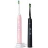 Philips Sonicare ProtectiveClean 4500 HX6830-35 / elektrická zubná kefka / 2 režimy / BrushSync / 2ks-čierna a ružová (HX6830/35)