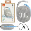 Prenosný reproduktor JBL Clip 4 Eco biely 5 W