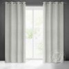 Záves JULIA na krúžkoch 140x250 cm svetlosivý