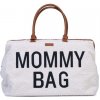 Childhome Taška na kočík Mommy Bag Teddy Bear White