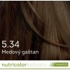Farba na vlasy Nutricolor Delicato RAPID Medový gaštan 5.34 140ml - Biokap