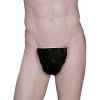 Jednorazové pánske tangá / nohavičky na kozmetické procedúry, čierne, 100 ks