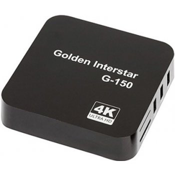 Android TV box Golden Interstar G-150 OTT TV Box-4K UHD H.265