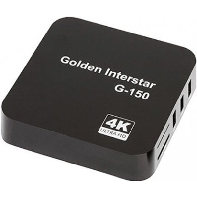 Golden Interstar G-150 OTT TV Box-4K UHD H.265 od 45,9 € - Heureka.sk