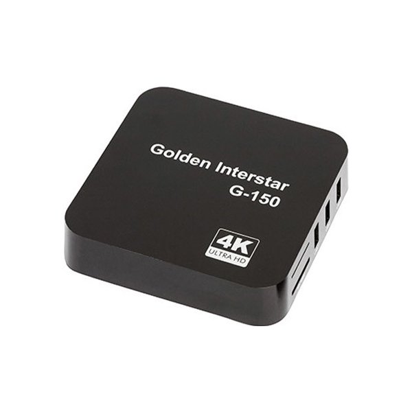Multimediálne centrum Golden Interstar G-150 OTT TV Box-4K UHD H.265