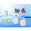 LAMEX RGB vodotesná LED lampa s diaľkovým ovládaním pre JACUZZI, BAZÉN, AKVÁRIUM, 3xAAA, IP68/2-PACK!