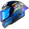 Nexx X.R3R GLITCH RACER BLUE NEON Veľkosť: XL