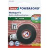 Lepiaca páska, obojstranná, do exteriéru, 19 mm x 1,5 m, TESA Powerbond