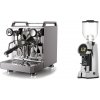 Rocket Espresso Mozzafiato FAST R + Eureka Helios 75, chrome