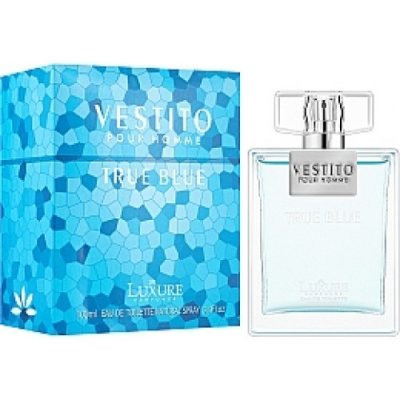 Luxure Vestito True Blue pánska Toaletná voda 100ml (Alternatíva vône Versace Man Eau Fraiche)