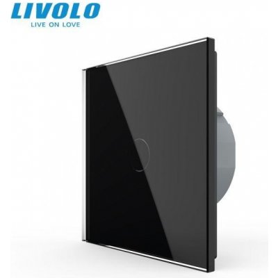 Livolo VL-C701-12 Dotykový č.1, čierny
