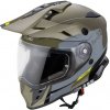 Moto prilba W-TEC V331 PR Graphic Farba Red-Grey, Veľkosť S (55-56)
