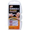 Baterie Duracell DA312, ZA312, 312A, PR312, PR41, VR312, R312, 1,45V, blistr 6 ks