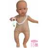 Llorens 389P JOEL & JOELLE - realistická bábika bábätko so zvukmi a mäkkým látkovým telom - 38 cm