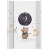 CEBA BABY Podložka prebaľovacia 2-hranná mäkká (50x70) Basic Cosmic Bear