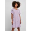 Ladies Valance Tee Dress - lilac 5XL