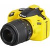 easyCover Easy Cover Reflex Silic Nikon D5200 Yellow