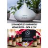 AROMATIKA SET difúzer+set olejov (Difúzer od Aromatiky + elegantný set olejov)