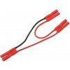 GForce Kabel Y sériový 2.0mm zlacený 14AWG 12cm