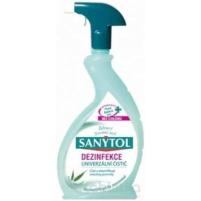 Sanytol dezinfekčný univerzálny čistič v spreji s vôňou eukalyptu 500 ml