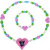 Detoa Bižutéria súprava Krtko a srdiečka
