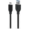 Genius ACC-A2CC-3A, Kabel, USB A / USB-C, USB 3.0, 3A, QC 3.0, opletený, 1m, černý (32590007400)