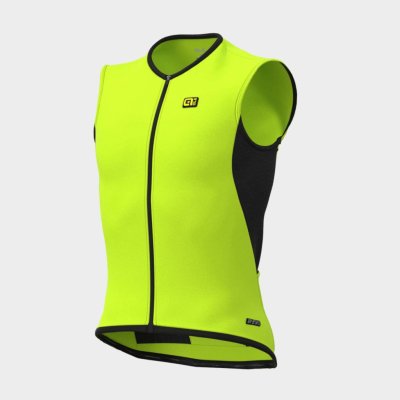 ALÉ vest CLIMA PROTECTION 2.0 - čierna/žltá