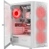 VIST White PC Ryzen 5 5500 RTX 5050 32GB SSD 1TB M.2 WIFI W11 DLSS 4