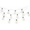 Garden Line Solárna LED svetelná reťaz Moza 5,8 m teplá biela