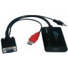 PremiumCord konvertor VGA+audio na HDMI KHCON-04