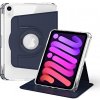 PROTEMIO 93869 CRYSTAL FLEXI 2v1 Zaklápacie puzdro pre Apple iPad mini 2021 / iPad mini 2024 tmavomodré